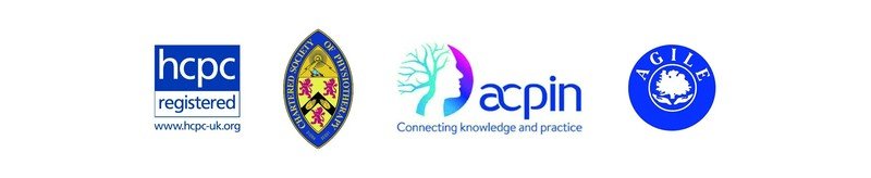 HCPC, CSP, AGILE, ACPIN professional memberships